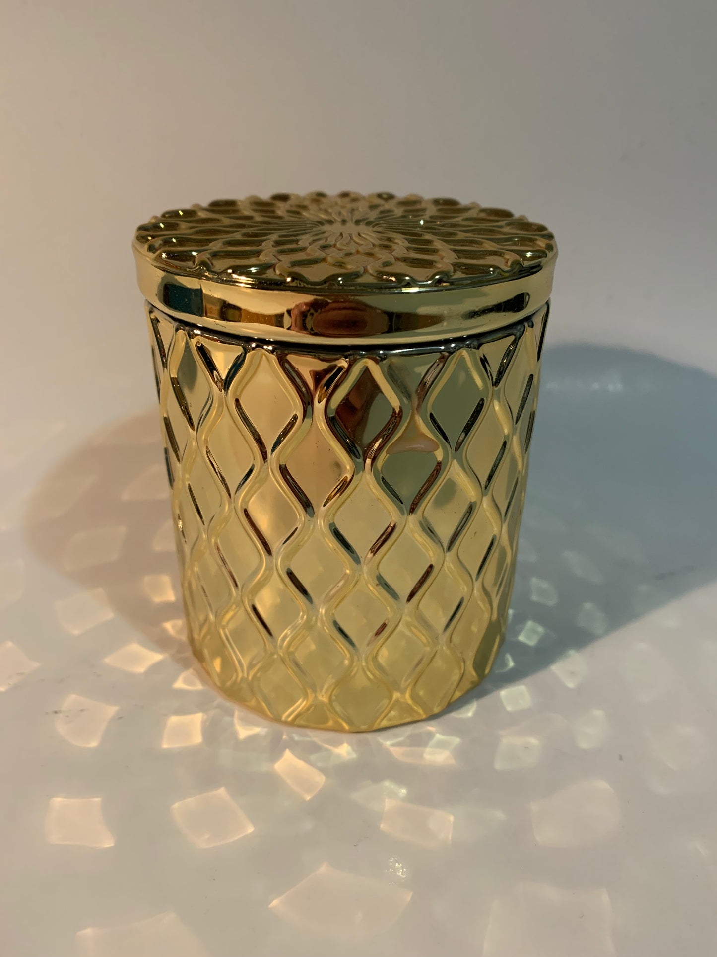 Unique Gold Vessel Candle