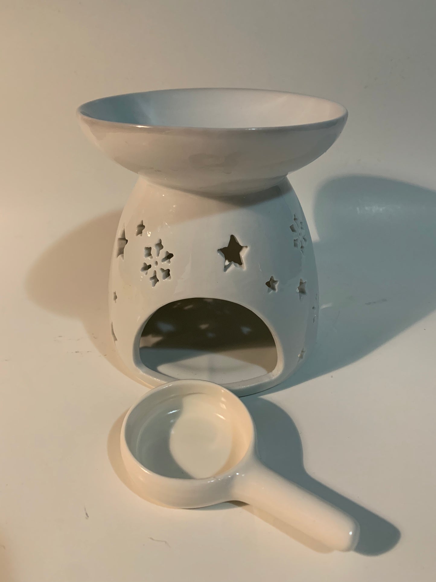 White Ceramic Wax warmer